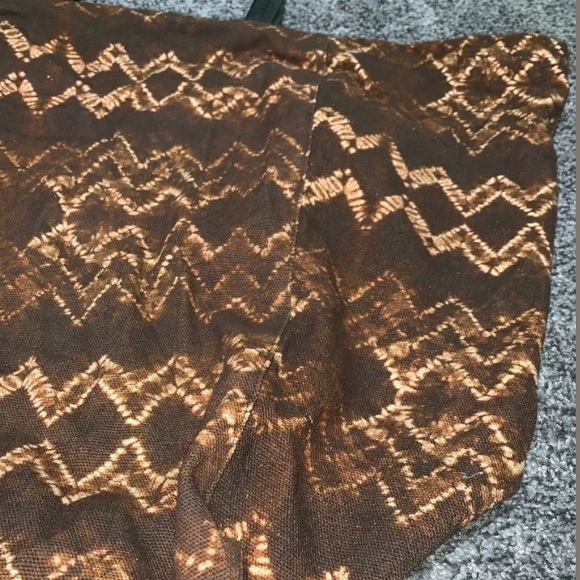 Free People Me & Kashmiere Shibori Tote Bag TieDye Z467-2 - Picture 3 of 5